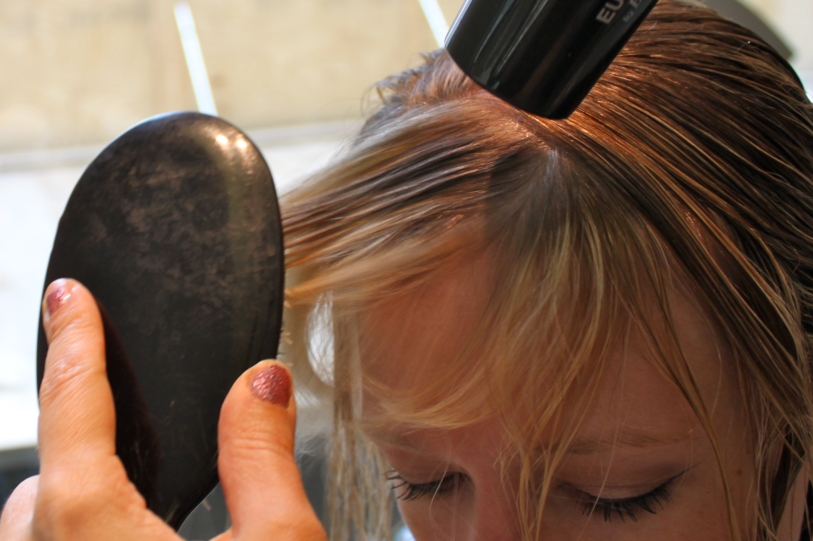 How To Blow Dry Perfect Bangs Ramshackle Glam