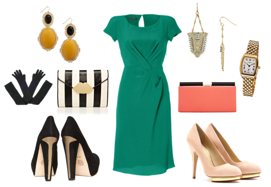 How To Wear Emerald Green Accessories