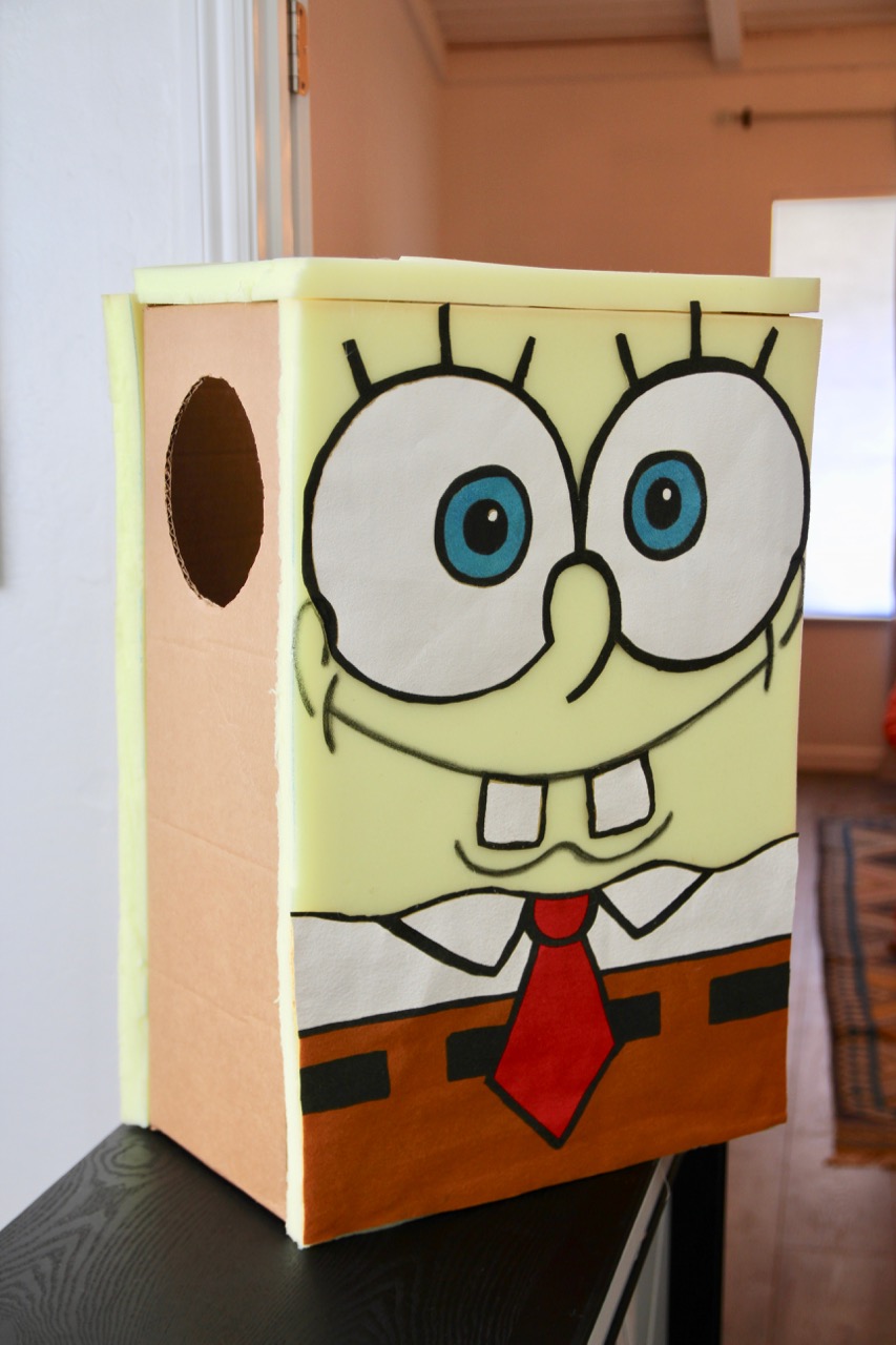 DIY: Spongebob Squarepants costume for kids - 